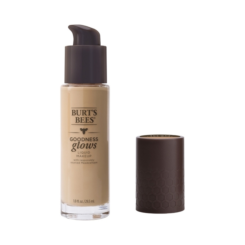Burt's Bees Goodness Glows Linen Beige Foundation 1 Ounce